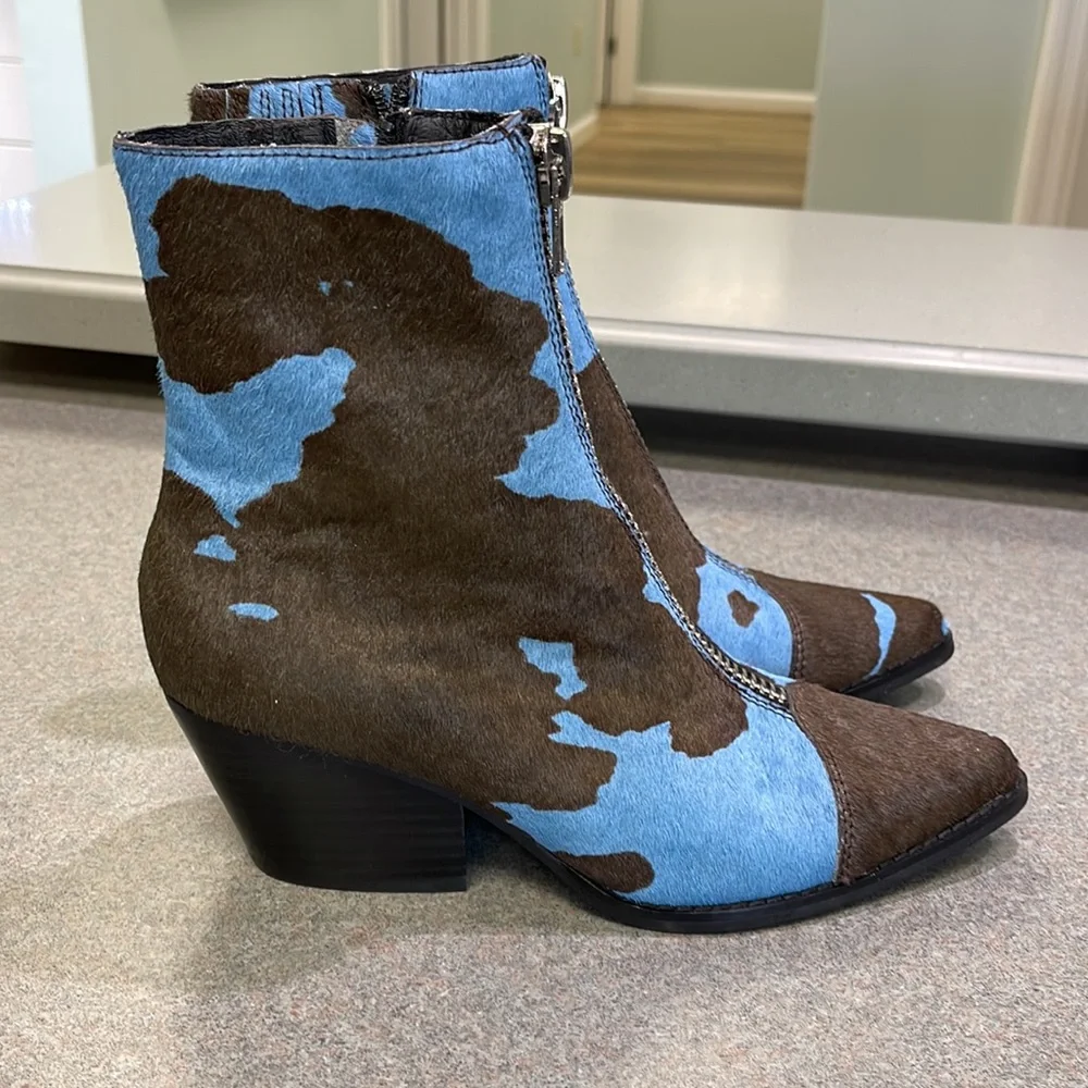 Jeffrey Campbell Pony Hair Boots - 6.5 - Picture 2 of 13
